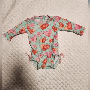 RuffleButts Baby UPF 50 Swimsuit